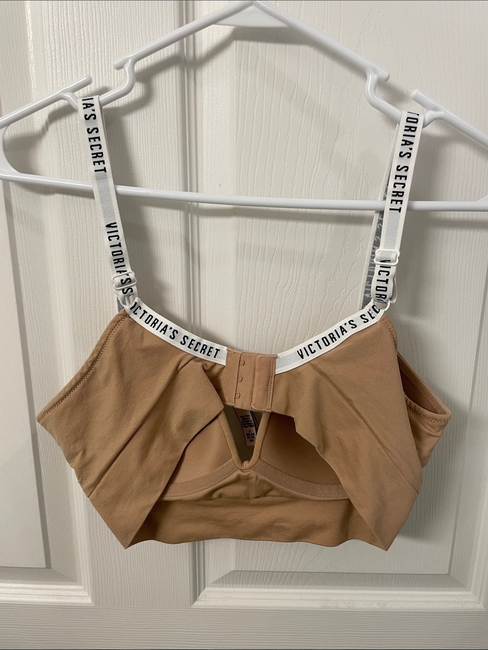 Victoria's Secret Tan Seamless Wireless Bralette with Logo Straps - Picture 3 of 3
